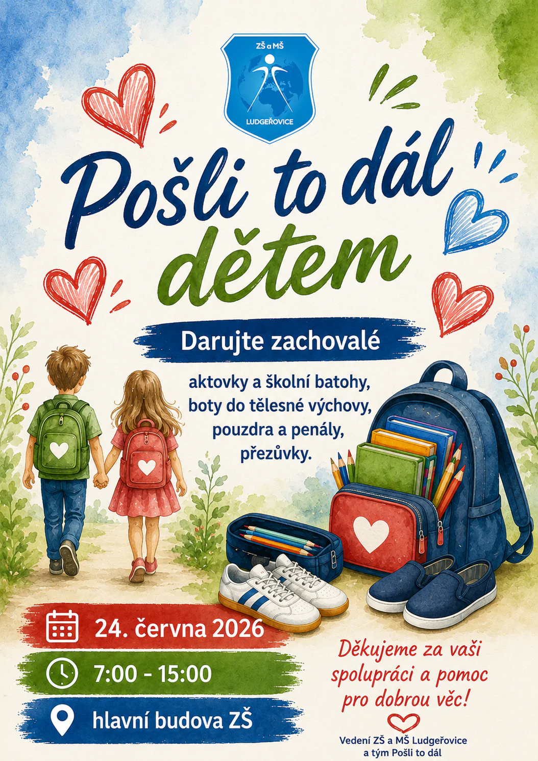 Pošli to dál - letáček