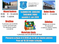 Slavnostní zahájení školního roku 2018/2019